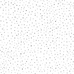 Vector polka dot seamless pattern on the white background. Hand painted splatter.