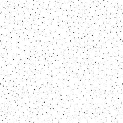 Deurstickers Polka dot Vector polka dot naadloze patroon op de witte achtergrond. Handgeschilderde splatter.
