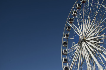 Nice view of a giant ferris wheel