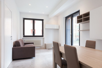 Fototapeta premium Modern apartment living room