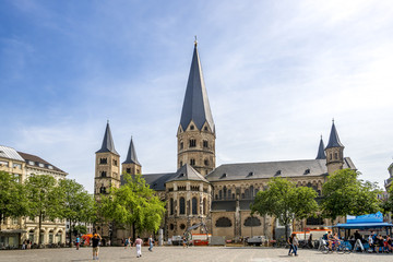 Bonn, Münster  - obrazy, fototapety, plakaty