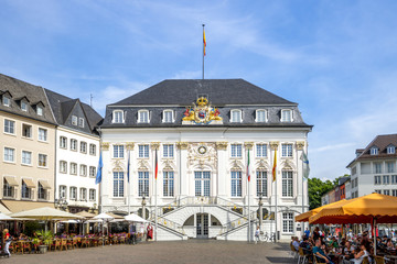 Bonn, Altes Rathaus  - obrazy, fototapety, plakaty