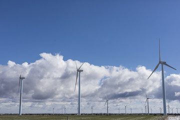 Windmills Energy Sky