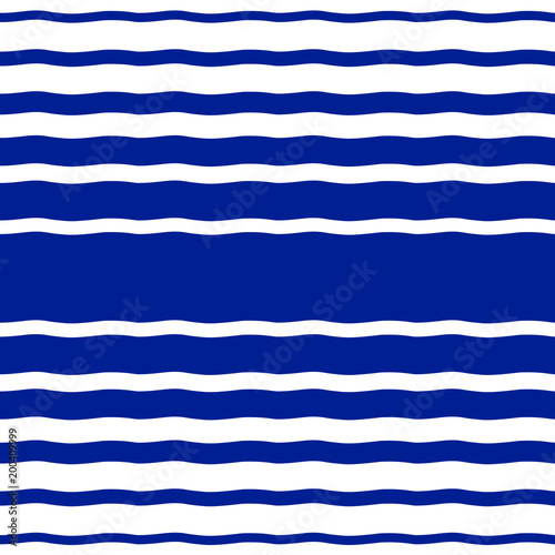 Wavy Sailor Stripes Streaks Bars Or Waves Of Different