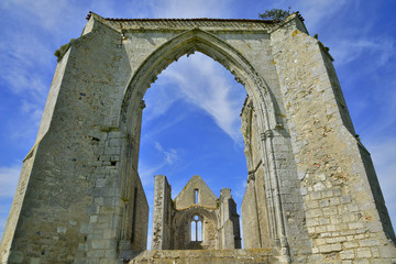 The Notre-Dame-de-Ré abbey, known as the Chateliers, is a former Cistercian abbey now ruined,...