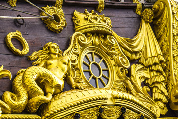 Galleon Neptun in Genoa port © BGStock72