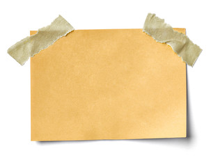 note paper blank sign tag label