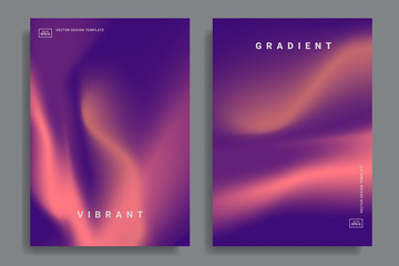 Vibrant gradient backgrounds