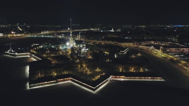  Unusual view of the fortress and the whole city