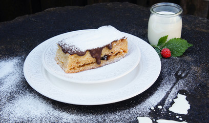 piece of apple cake