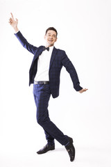 showman entertainer gestures