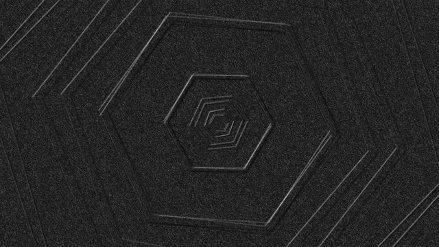 Abstract Background Pulsing Hexagon 5
