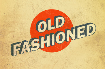 Old Fashioned Vintage Logo