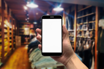 blurred photo, Blurry image, People shopping in Community Mall or Department Store,  background