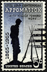 Appomattox Postage Stamp