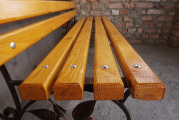 Bench Close Up