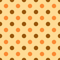 seamless Polka dot background. Bright polka dot texture.