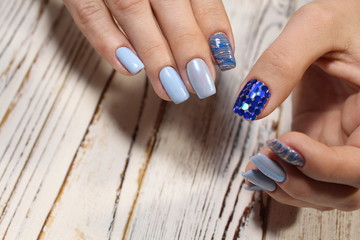 glamorous beautiful manicure