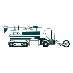 Farm truck vehicle vector illustration graphic design