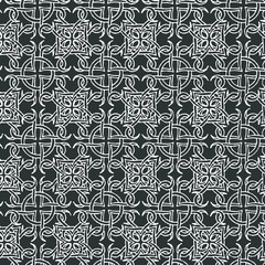 seamless pattern. Modern stylish texture. Repeating geometric tiles with hexagonal elements