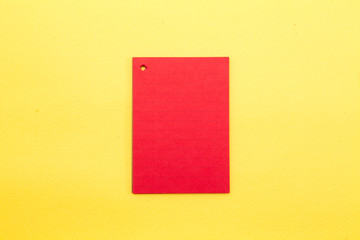 Sheet of paper notes on yellow background