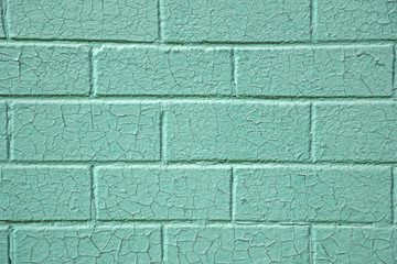 Blue brick wall background