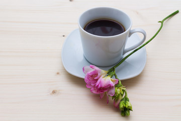 coffee paper flowers