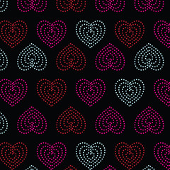 Heart pattern designed for cards, backgrounds, wallpapers, wrapping paper, valentine's day and etc.