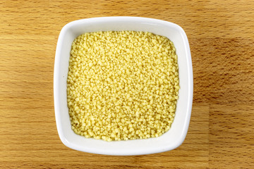 Raw Couscous Delicacy