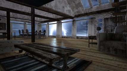 Fototapeta premium 廃墟