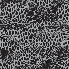 Obraz premium Modny wzór skóry lamparta lub geparda, futro zwierzęce. Projekt tkaniny, papier pakowy, tekstylia.