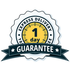 One Day Express Delivery illustration
