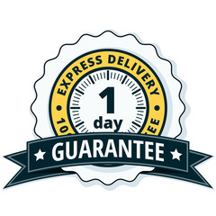 One Day Express Delivery illustration