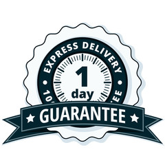 One Day Express Delivery illustration