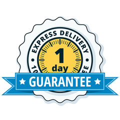 One Day Express Delivery illustration