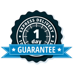 One Day Express Delivery illustration