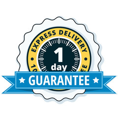 One Day Express Delivery illustration