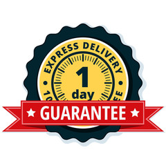 One Day Express Delivery illustration