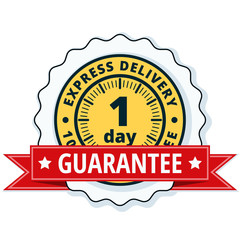 One Day Express Delivery illustration