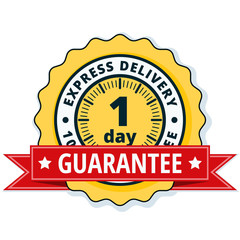 One Day Express Delivery illustration