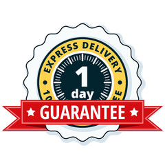 One Day Express Delivery illustration