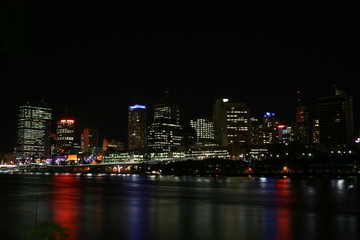 Fototapeta na wymiar 2009 city by night