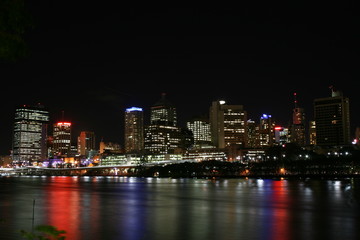 Naklejka na ściany i meble Brisbane reflections