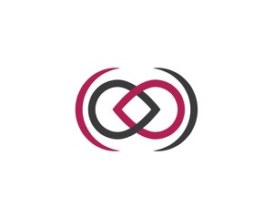Infinity logo template