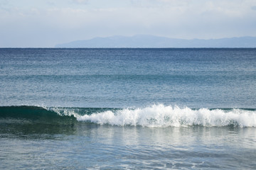 海　波　空　雲　素材
