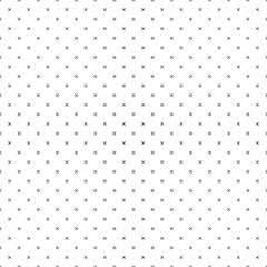Seamless pattern from crossed lines. Endless background from crosses
