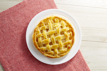 アップルパイ　(homemade apple pie)