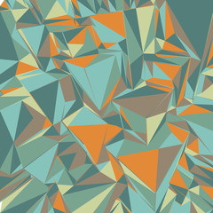 Abstract background with colorful triangles for magazines, booklets or mobile lock screen