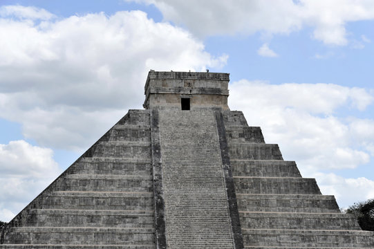  Chichén Itza, von der UNESCO wurden die Maya-Ruinen von Chichén Itzá 1988 zum Weltkulturerbe erklärt, Chichén Itzá, Yucatán, Mexiko, Mittelamerika