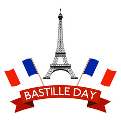 Fototapeta na wymiar Happy Bastille DAy